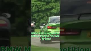 BMW M3 Competition Epic Fail #shorts #bmw