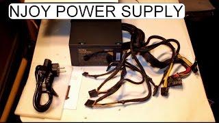 UNBOXING POWER SUPPLY NJOY WGX400