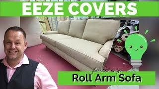 How To Make A Slip Cover For A Sofa With A Roll Arm And Seat T Front