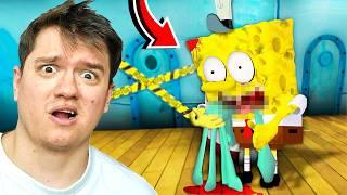 Am jucat 3 Jocuri HORROR cu Spongebob 