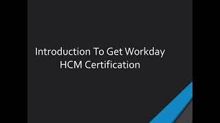 Tips For Workday HCM Certification