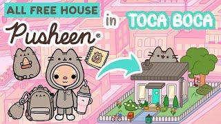 NEW Update PUSHEEN All FREE Small HOUSE FREE GIFTS Cute Cat Kawaii TOCA BOCA WORLD House Home Ideas