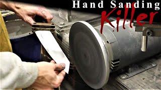 Why the Disc sander is so important for knifemaking