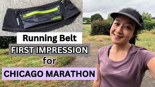 CAMELBAK Ultra Running Belt First Impression During Chicago Marathon Training Week 6, 14 Weeks Left