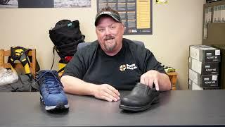 Differences in EH (electrical hazard) vs ESD (electric static dissipation) and your workboots