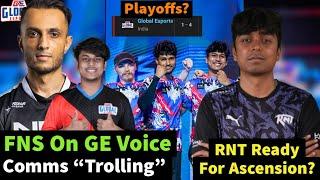 FNS On GE Voice Comms | SkRossi on RNT and Ascension 