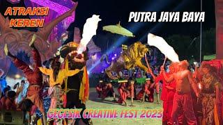 ATRAKSI KEREN Singa Depok PUTRA JAYA BAYA di GEGESIK CREATIVE FEST 2023