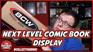 COMIC BOOK DISPLAY IDEA WITH BCW SUPPLIES COMIC BOOK SHOWCASE  | REVIEW