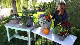 Four Fun Fall Containers!  // Garden Answer