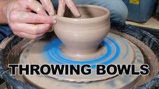 How to Throw a Bowl on the Pottery Wheel - Pottery Wheel Throwing