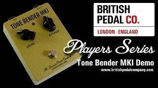 British Pedal Company Players Series Tone Bender MKI Demo