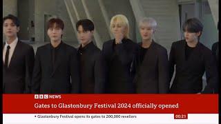 Gates -  South Korean K-pop group to feature at Glastonbury (UK) 27/June/2024