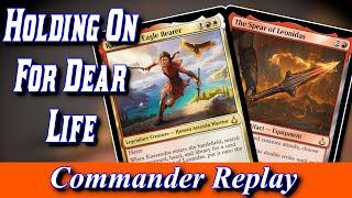 Kassandra Eagle Bearer vs Arcades, Kydele & Kraum #edh #magicthegathering