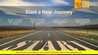 Start A New Journey Ppt Powerpoint Presentation Infographics Template