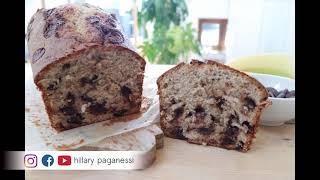 Plumcake banana e cioccolato