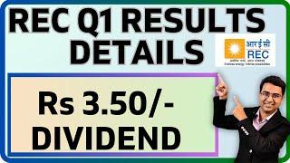 REC: Interim and Final dividend details | REC Q1 results 2024 | REC latest news