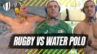 When Rugby players try Water Polo | Ultimate Rugby Challenge