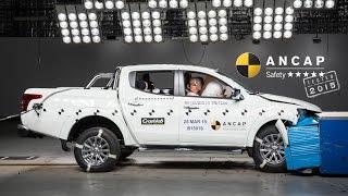 Mitsubishi Triton crash test - 5 star ANCAP safety rating - Mitsubishi Australia