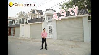 Nhà Đẹp Bình Dương, Bán nhà hiệp thành TDM | nhà 1 lầu 3 phòng ngủ, sân 2 oto, giá 4,9 tỷ, # Video 3