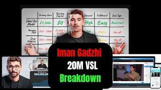 Iman Gadzhi's $20 Million VSL Breakdown: Secrets to High-Converting Sales!