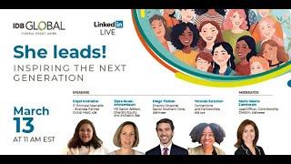 She Leads! Inspiring the next generation | IDB Global Federal Credit Union