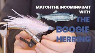 The Boogie Herring - A Fly built to match herring - Fly Tying Color Theory Part 2
