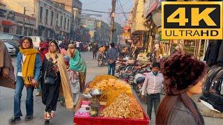 The Beautiful Tourist Street Lahore, Pakistan || 4K Walking Tour Of Amazing Places Of Lahore