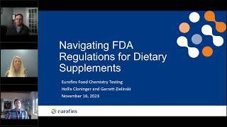 Navigating FDA Regulations for Dietary Supplements