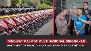 Sindikat MALMOT (Maling Motor) Multinasional Dibekuk‼️Pantesan MOKAS Susah Dicari di Wilayah JATENG