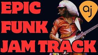 EPIC FUNK Jam Track For Guitar | Backing Track in G Minor (102 BPM)