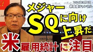 2024年9月6日　メジャーSQに向け上昇だ　米雇用統計に注目【朝倉慶の株式投資・株式相場解説】