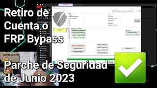 Como Quitar Cuenta Google a un Samsung A31 y otrs FRP BYPASS/parche de seguridad Jun/2023 (CON PC)