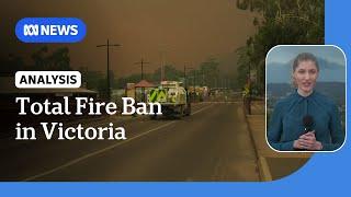 Victoria experiences worst fire conditions since Black Summer bushfires | ABC News