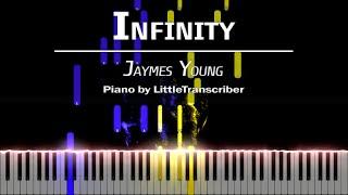 Jaymes Young - Infinity (Piano Cover) Tutorial by LittleTranscriber