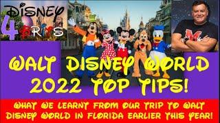 Disney4Brits Walt DisneyWorld 2022 top tips - What you MUST do and what you must not do!