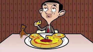 pizza bean cartoon