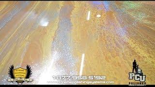 How to Apply Metallic Glitter Epoxy Countertop Kit Start to Finish | Xtreme Polishing Systems #epoxy