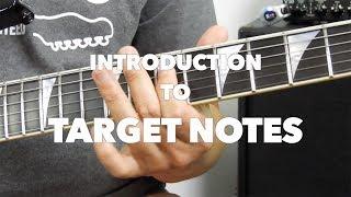 Basic Guitar Solo Lesson:  Introduction to Target Notes