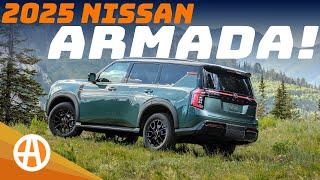 2025 Nissan Armada is Off-Road Ready with new PRO-4X Version!