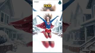 Spider-Man’s Epic Snow Day Surprise! ️️ #spiderman #shorts #dc #marvel