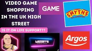 Is Video Game Shopping on the UK High Street dead?... or on life support?