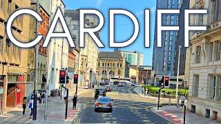 Cardiff City Centre, Wales, United Kingdom  4K Walking Tour of Downtown Cardiff