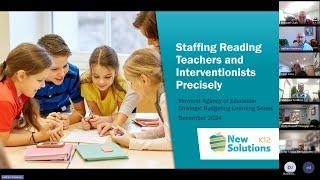 Staffing Precisely: Reading Teachers and Interventionists