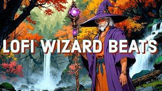 Wizard's Lofi - FALL Lofi Beats to Sleep, Study, or Accept Quests to [CALMING WATERFALL SOUNDS]