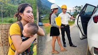 "Making Banh Chung to sell at the market and The surprise of seeing her Husband with another Woman"