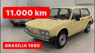 VW BRASÍLIA 1980 com 11.000km ORIGINAIS