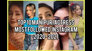 Manipur top 10 most famous female celebrity || Instagram followers
