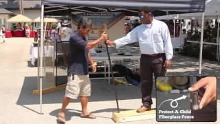 Customers Test Pool Fence Strength (Extended)