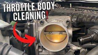 370Z/G37 Throttle Body And MAF Sensor Cleaning + Throttle/Idle Relearn!