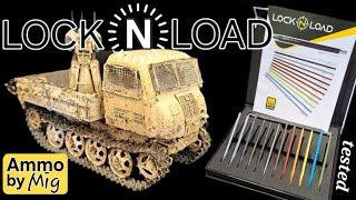 Lock 'n Load Ammo by mig tested weathering pencil